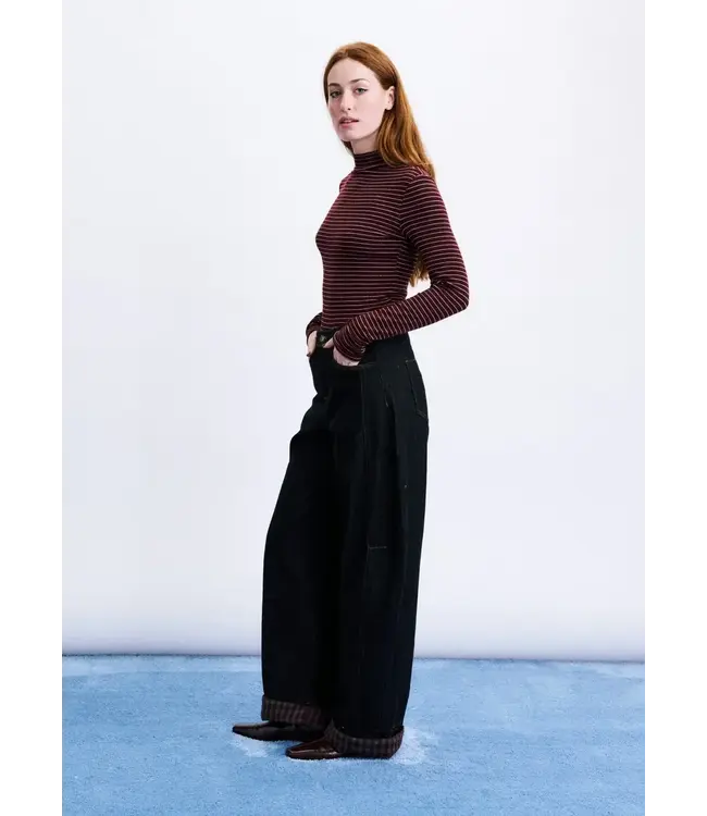 FRNCH Odori Top Bordeaux