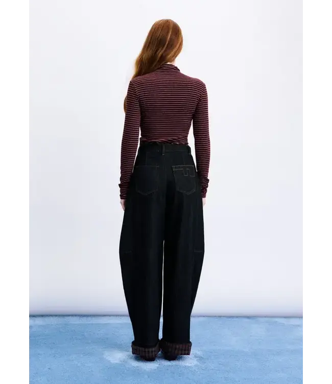 FRNCH Odori Top Bordeaux