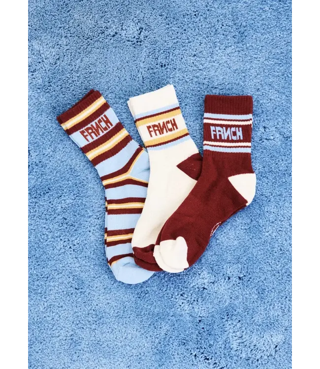 FRNCH Egee Light Blue Socks (SET)