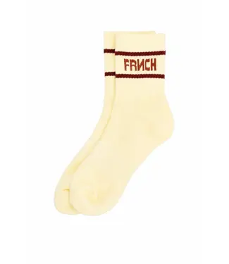 FRNCH Logo Socks Butter