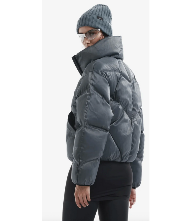 Krakatau Qw531 NEBULA Short Puffer Jacket Urban Slate