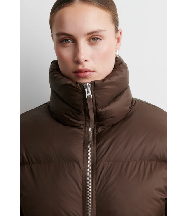 Second Female Riya Puffer Jacket Demitasse