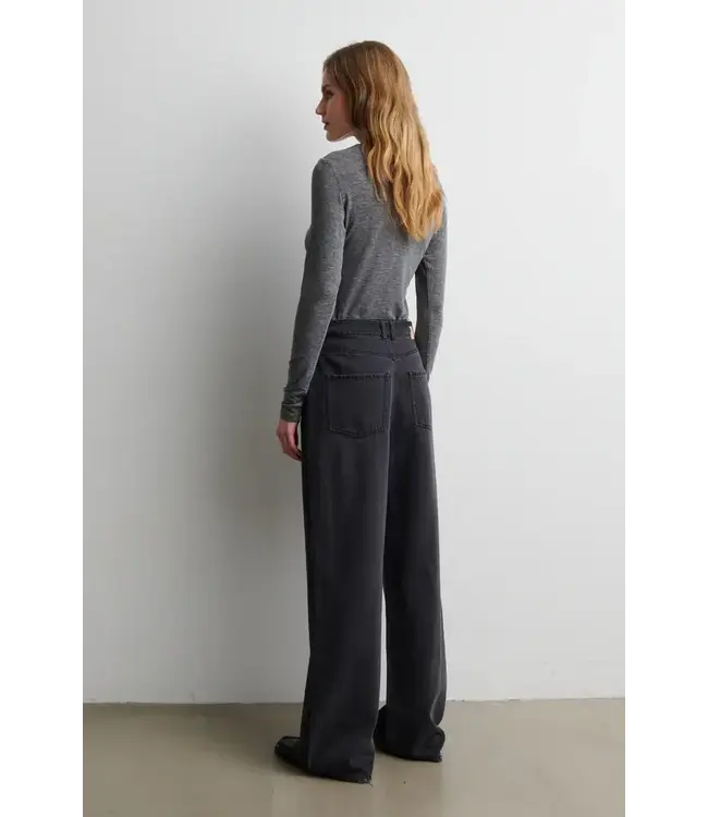 Second Female Matima O-neck  dark grey melange