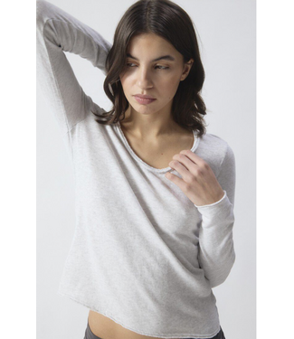 American Vintage Sonoma longsleeve ARCTIQUE chine grey