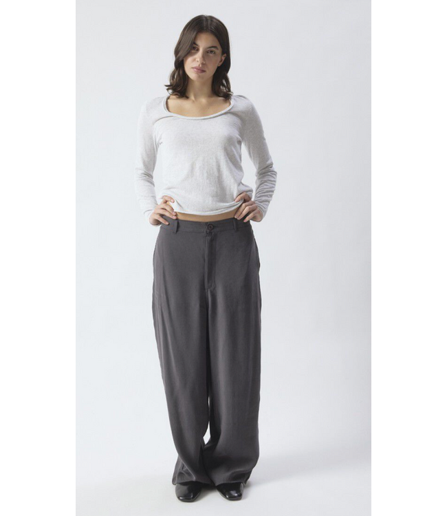 American Vintage Sonoma longsleeve ARCTIQUE chine grey