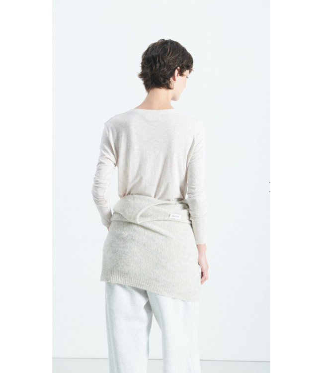 American Vintage Jacksonville longsleeve creme chine