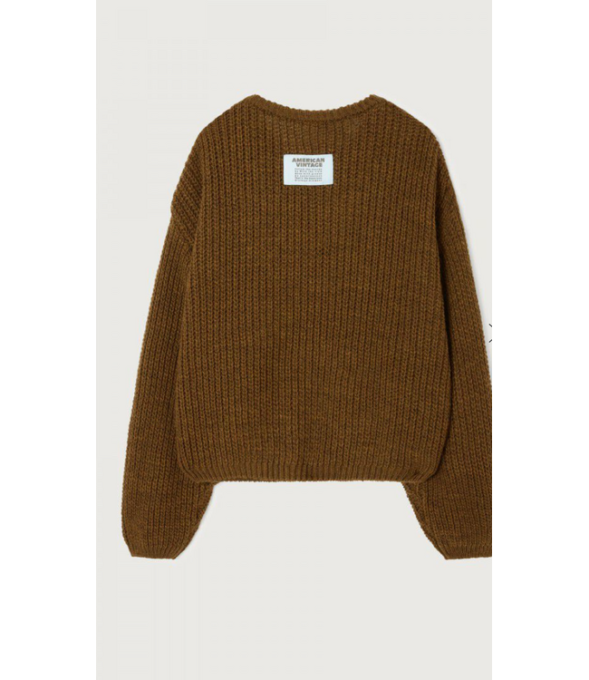 American Vintage cyrow pull moka chine