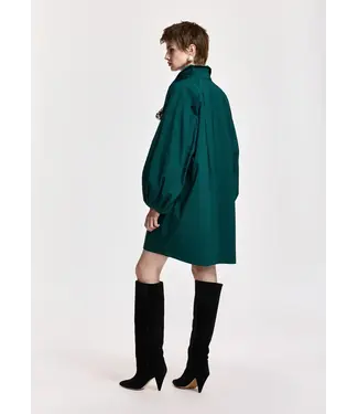 Essentiel Antwerp Keagan2 Oversized Mini Dress Forest Whisper