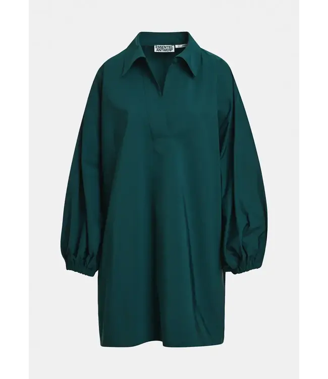 Essentiel Antwerp Keagan2 Oversized Mini Dress Forest Whisper