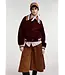 Essentiel Antwerp Kamore Knit Jacket Wine Not