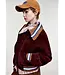 Essentiel Antwerp Kamore Knit Jacket Wine Not