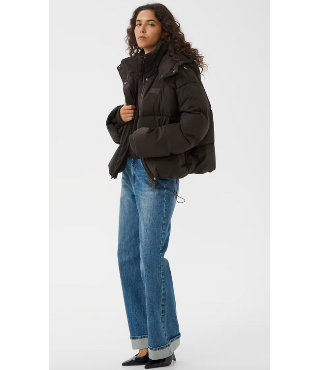 Gestuz GZroa short puffer jacket Ganache