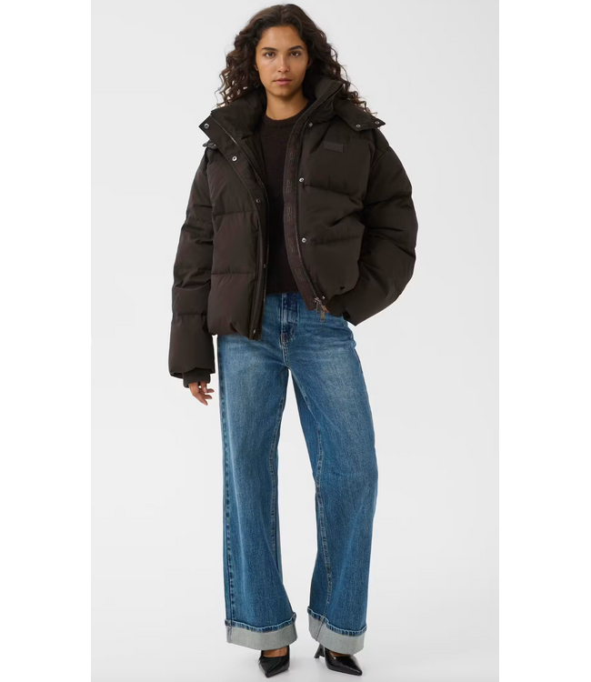 Gestuz GZroa short puffer jacket Ganache