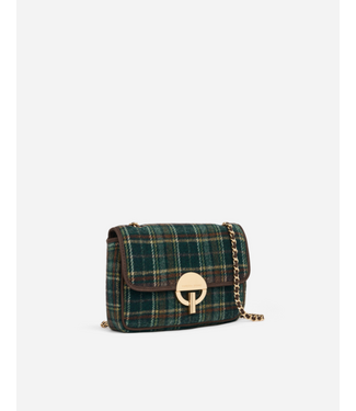 Vanessa Bruno Moon Moyen Vert Tartan