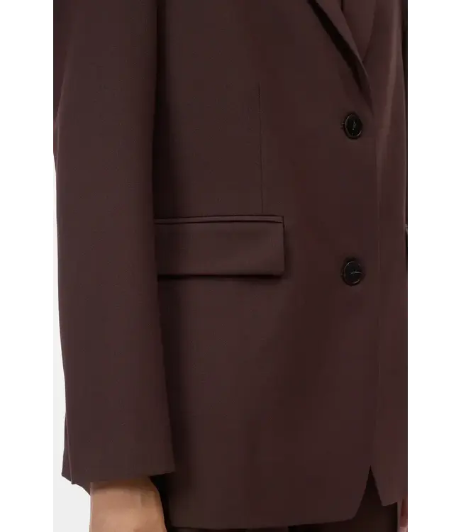 Closed Lola blazer 918 Cinder Brown