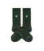 A-dam Crew socks lucky clover green