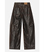 Baum und Pferdgarten Napolen faux leather brown pants