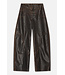 Baum und Pferdgarten Napolen faux leather brown pants