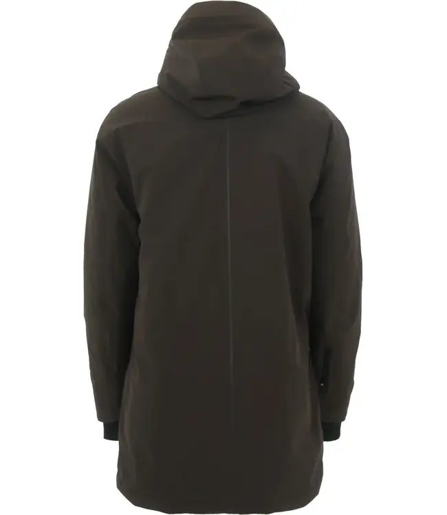 Krakatau Qm613 parka jacket brown