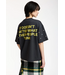 Essentiel Antwerp Kourse T-shirt Silver Studs Charcoal Chic