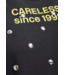 Essentiel Antwerp Kourse T-shirt Silver Studs Charcoal Chic