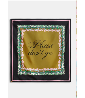Essentiel Antwerp Klassik Printed Scarf Steel Pulse