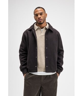 Butcher of Blue Leap wool jacket topaz brown