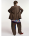 Essentiel Antwerp Kit1 Double Breasted Blazer Brown Sugar
