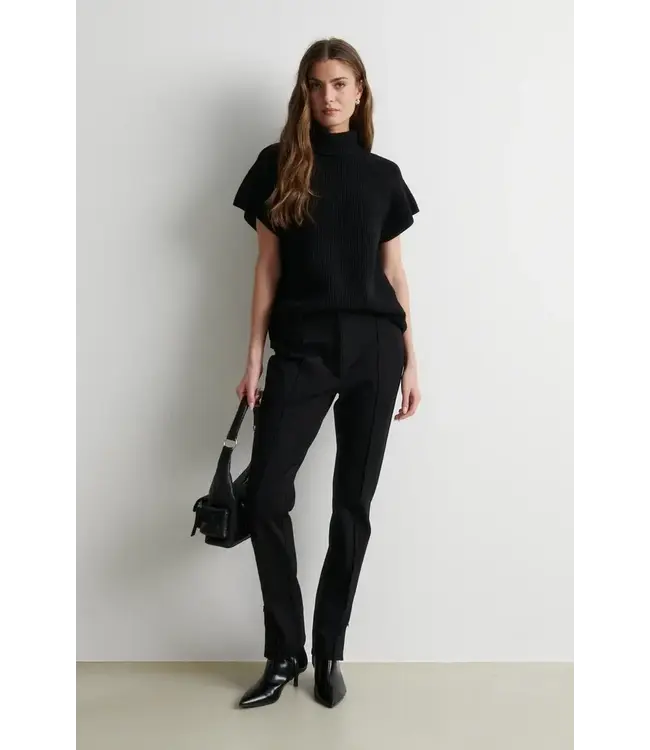 Second Female Ettas Knit Vest Black