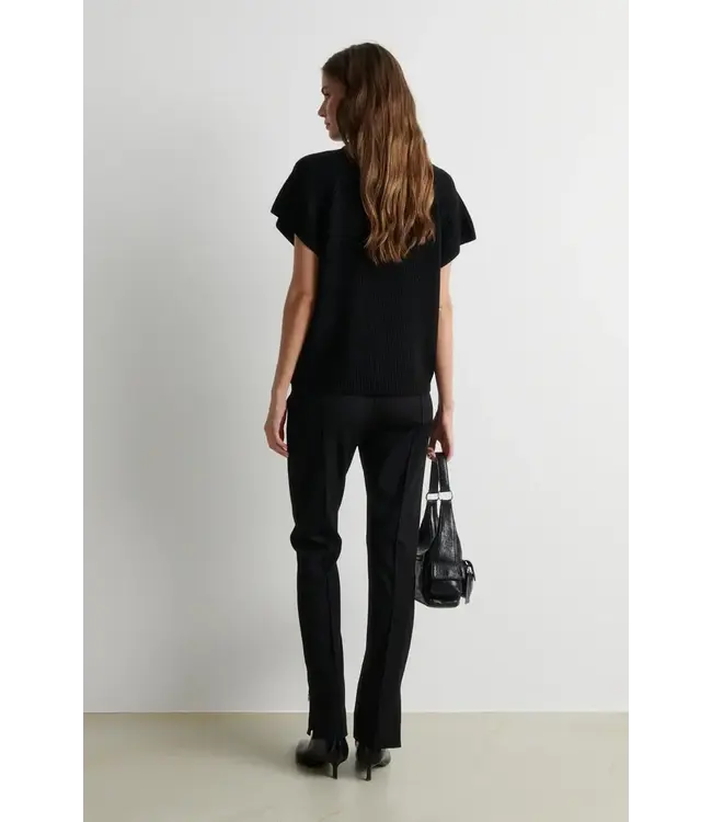 Second Female Ettas Knit Vest Black