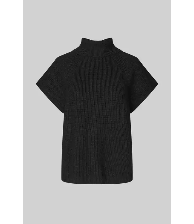 Second Female Ettas Knit Vest Black