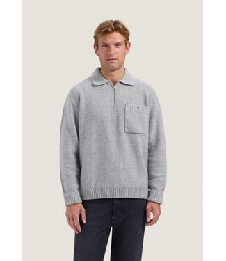 Dstrezzed Zac polo sweater grey