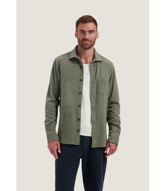 Dstrezzed Gus Melange Shirt Dark Army