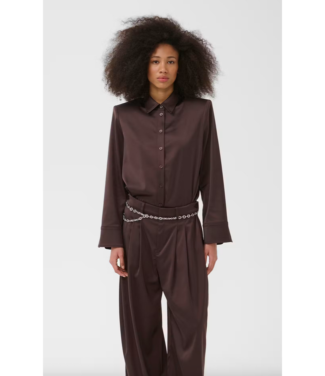 Gestuz GZelva shirt deep plum