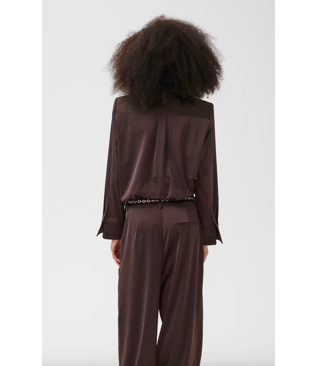Gestuz GZelva shirt deep plum