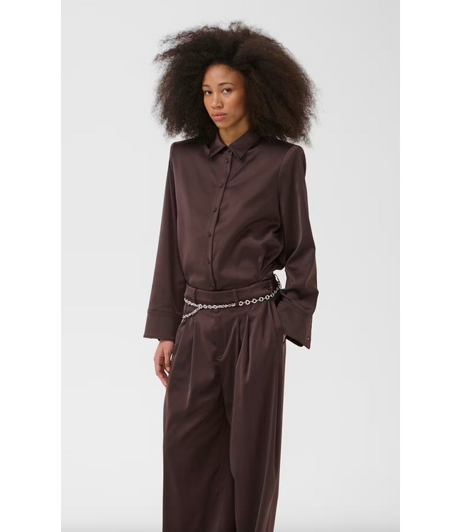 Gestuz GZelva shirt deep plum