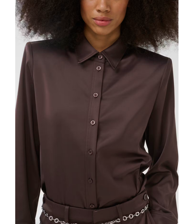 Gestuz GZelva shirt deep plum