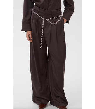 Gestuz GZelva HW pants deep plum