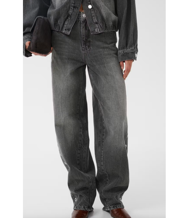 Gestuz GZleida HW balloon jeans grey wash