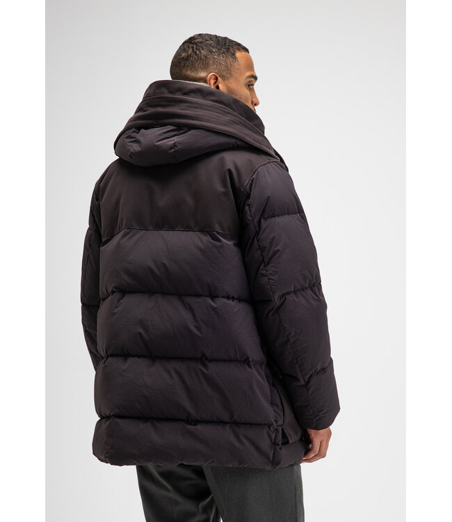 Butcher of Blue Barrett puffer jacket topaz brown