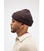 Butcher of Blue Army wool hook beanie topaz brown