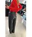 Alter Ego Tessy Leather Trousers Black/brown