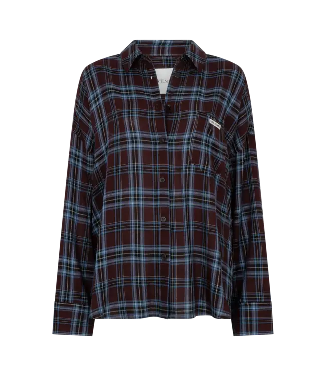 Love Stories Hailey Blouse Check