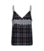 Love Stories Windel Strappy Camisole Top Check