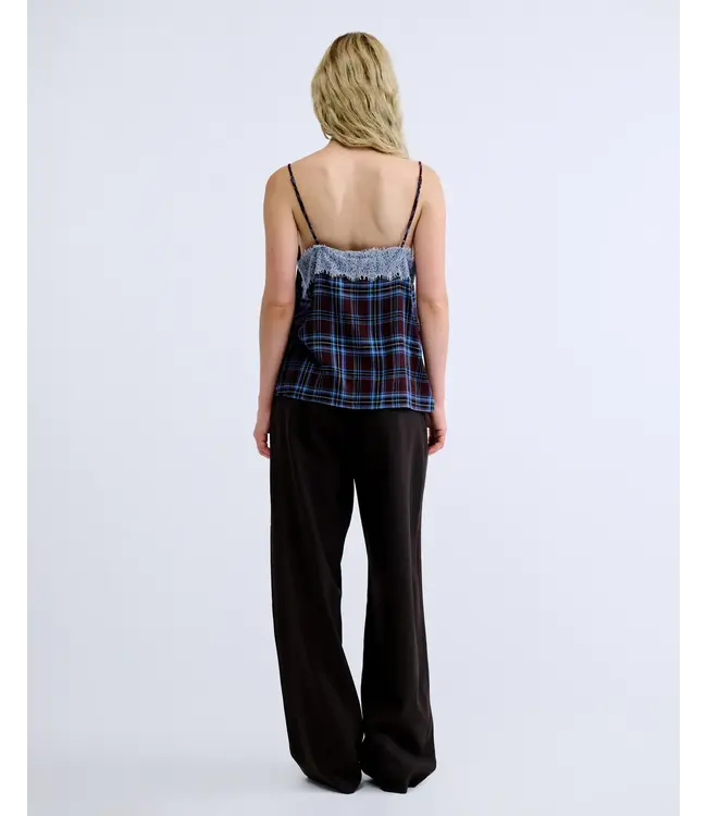 Love Stories Windel Strappy Camisole Top Check