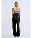 Love Stories Windel Strappy Camisole Top Check