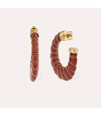 Gas Bijoux Cyclade Earring Tige Gold