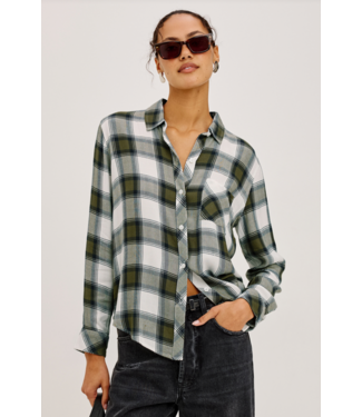 Rails Hunter Blouse Olive Ivor