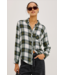 Rails Hunter Blouse Olive Ivor
