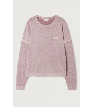 American Vintage Damsville sweater Violine Print